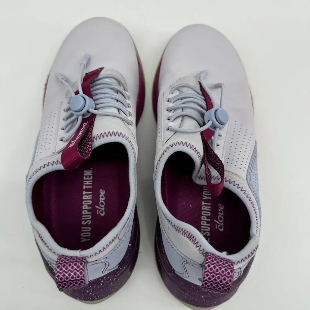 Clove Plum Amethyst Healthcare Nursing Shoes Sneakers 37 6